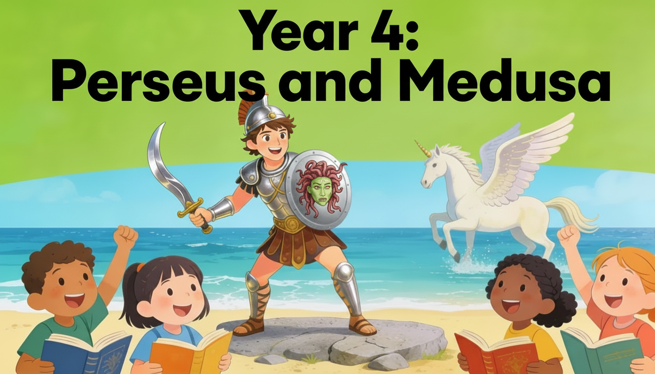 Year 4 – Comprehension (Perseus and Medusa)