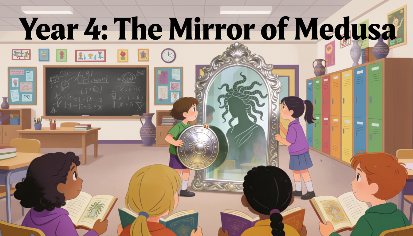 Year 4 – Comprehension (The Mirror of Medusa)
