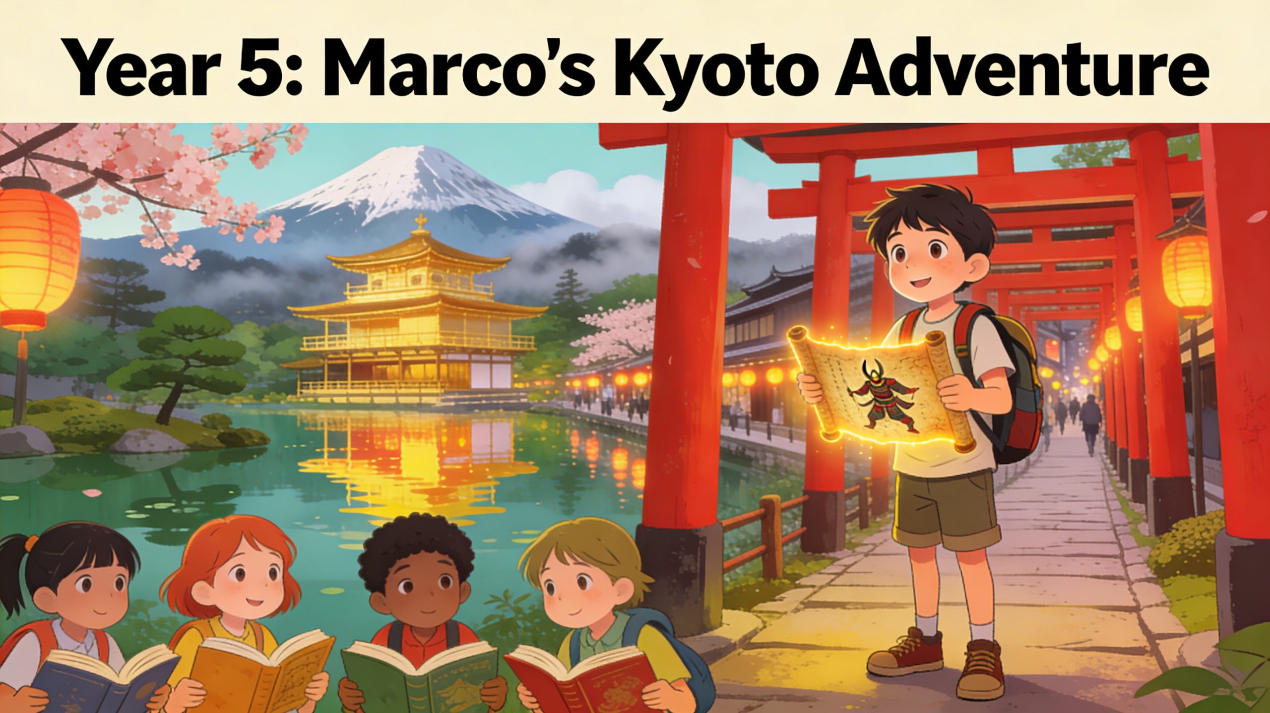 Year 5 – Comprehension (Marco’s Kyoto Adventure)