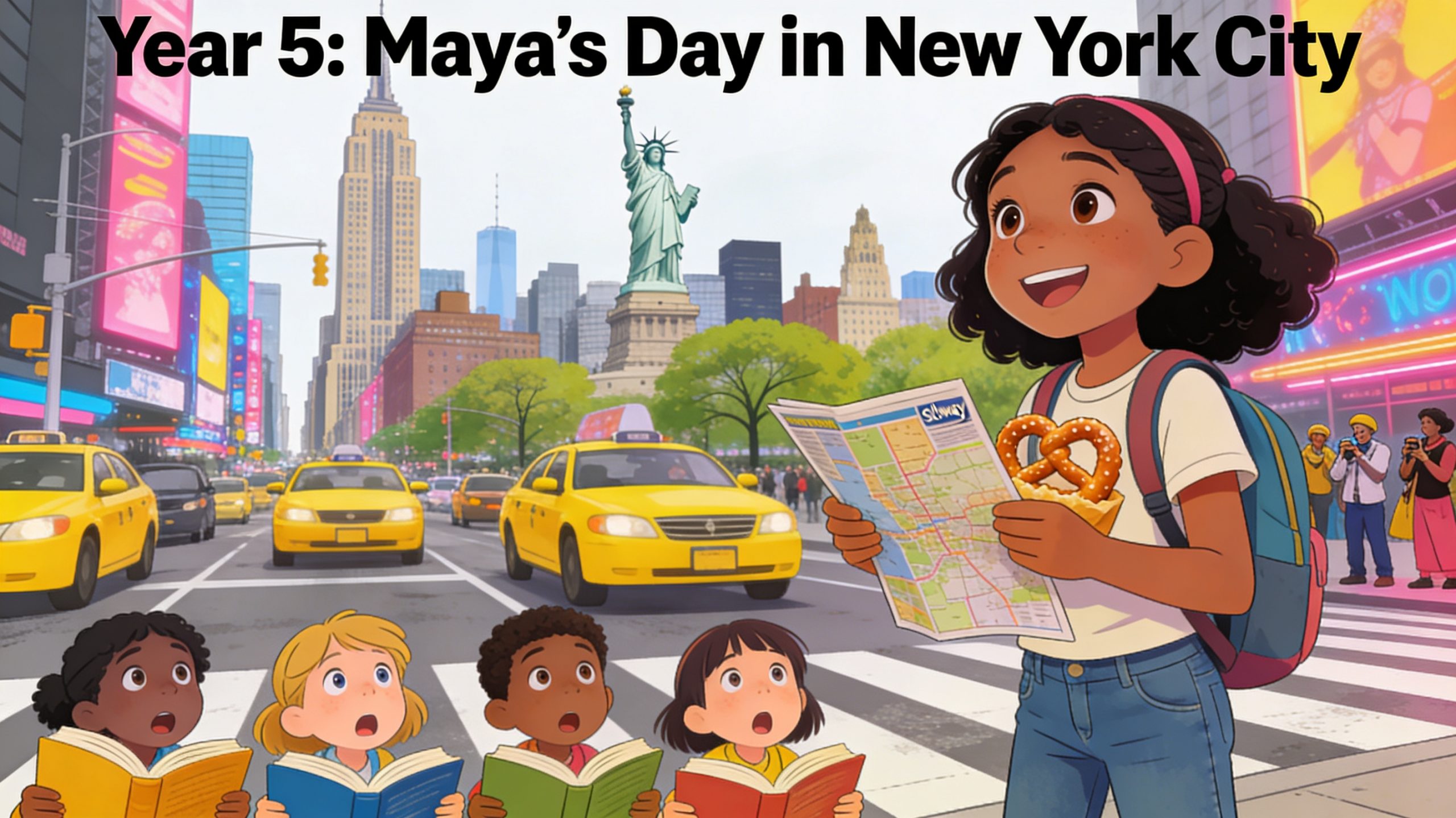Year 5: Comprehension (Maya’s Day in New York City)
