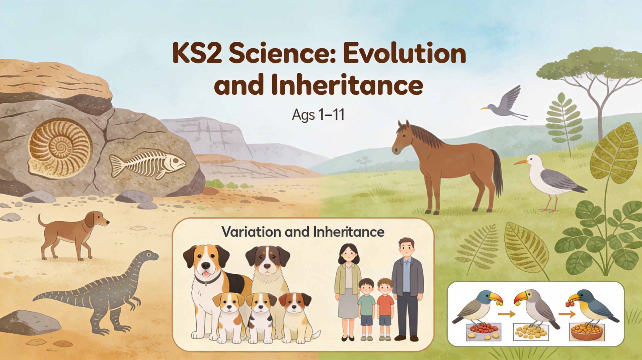 Key Stage 2 Science: Evolution and Inheritance